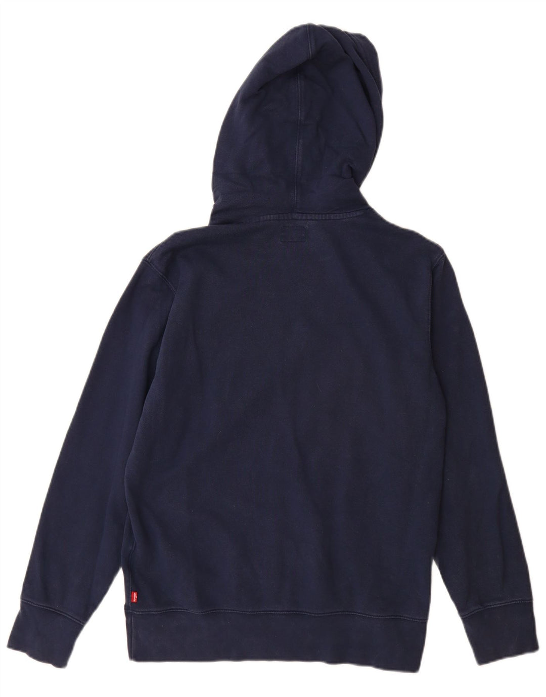 Suéter com capuz gráfico masculino Levi's pequeno algodão azul marinho