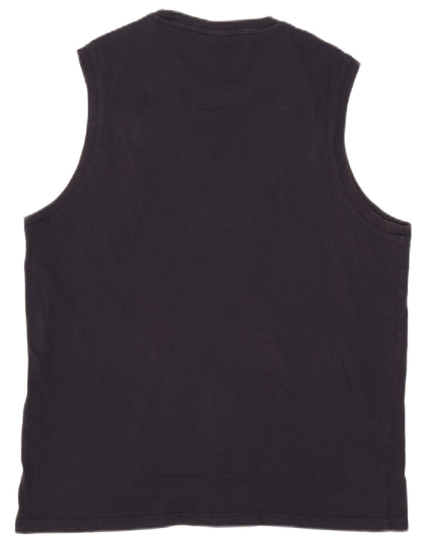 Champion Mens Vest Top XL Navy Blue