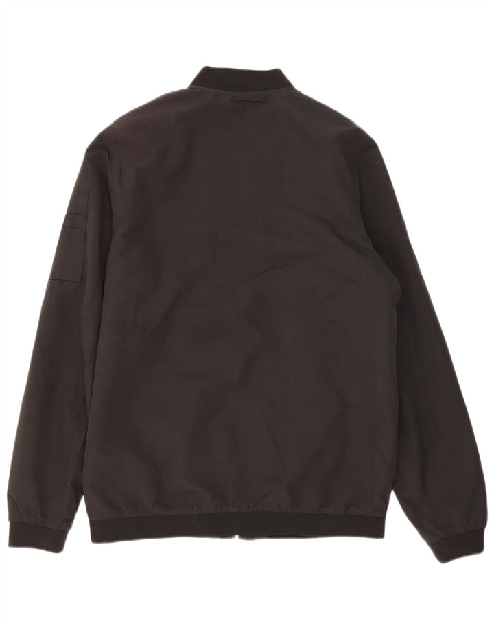 Jaqueta bomber masculina Jack & Jones 15-16 anos poliéster preto