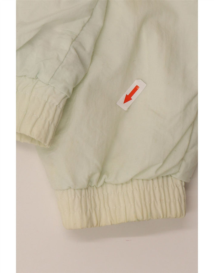Reebok Mens Tracksuit Top Jacket Grande Branco Colourblock Poliamida