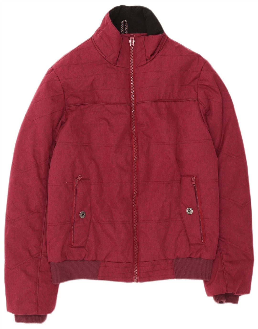 Jaqueta bomber acolchoada masculina Chiemsee Reino Unido 38 rosa médio