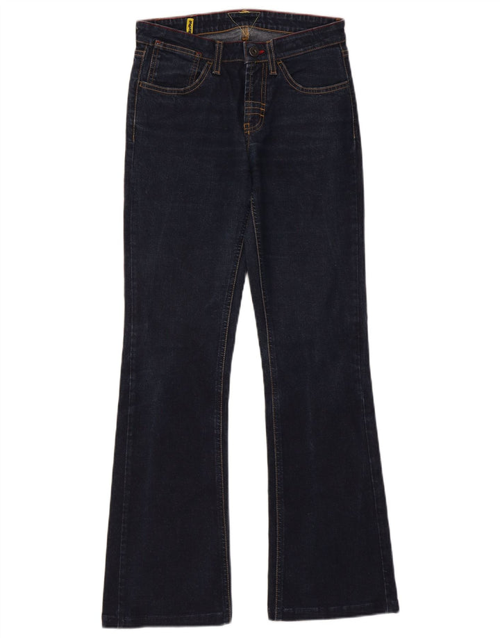 Calça jeans feminina MELTIN' POT W26 L29 azul marinho algodão