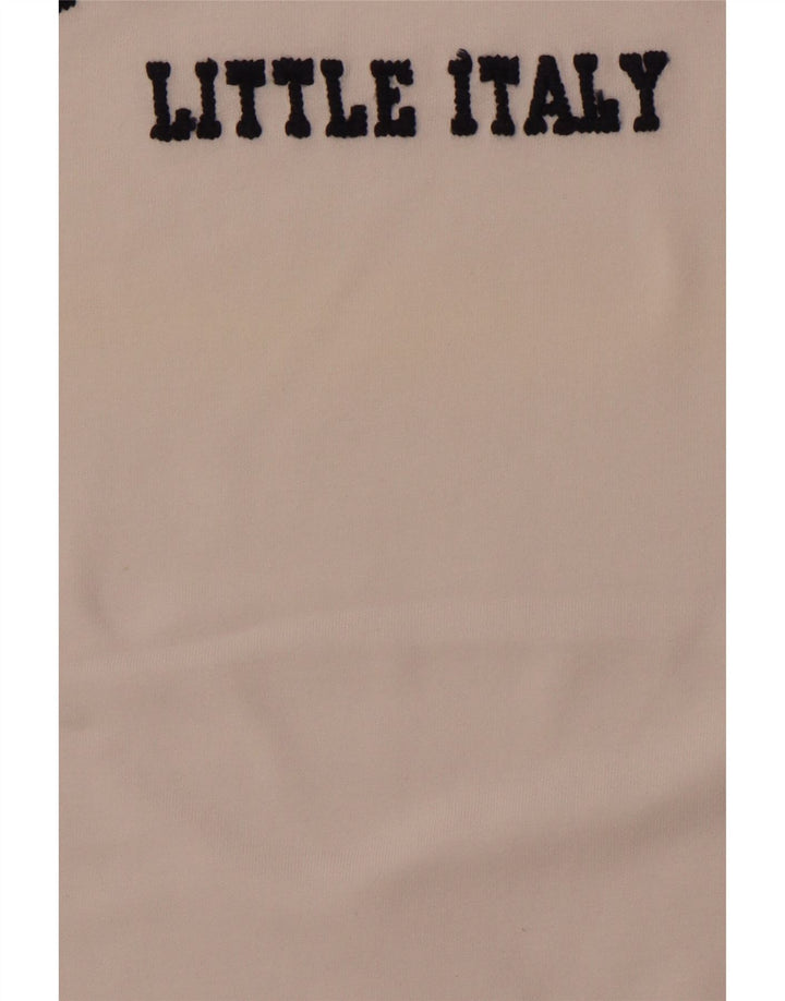 Camiseta gráfica masculina FRED MELLO grande algodão branco