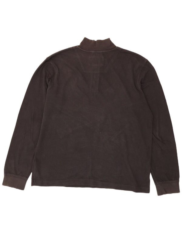 Moletom masculino Timberland Earthkeepers com zíper e gola 2XL marrom