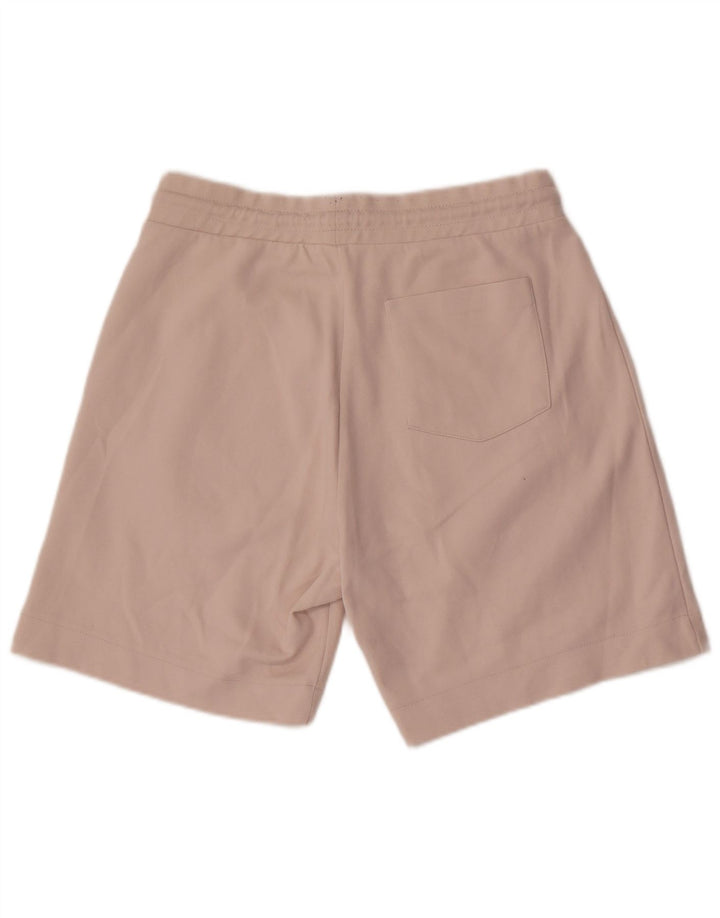 Zara Mens Sport Shorts Médio Algodão Rosa