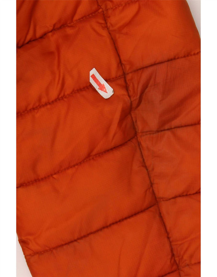 Jaqueta acolchoada com capuz masculina North Sails UK 40 poliéster laranja grande