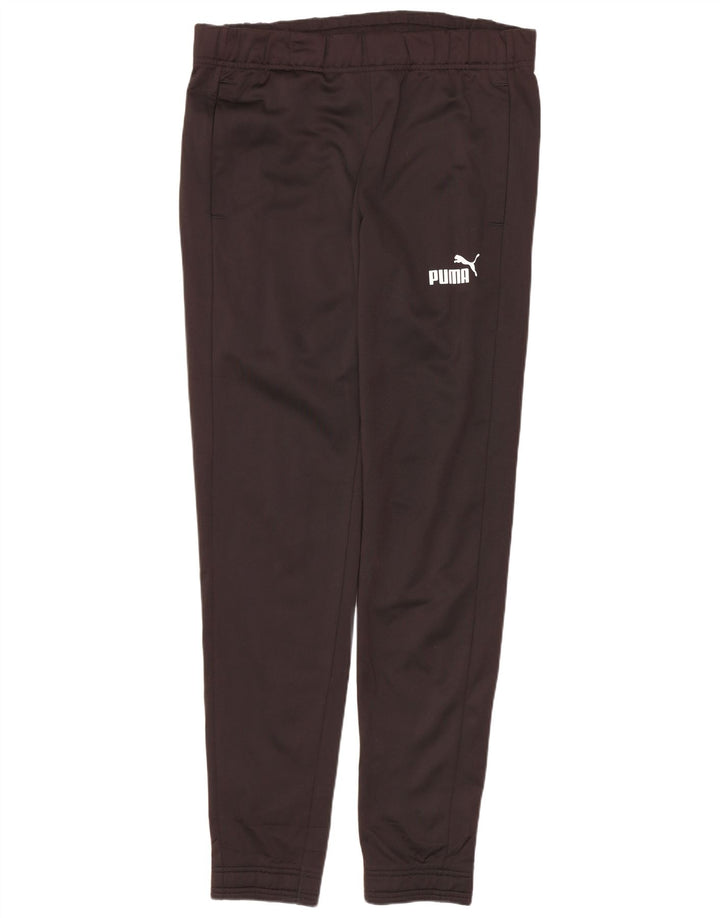 Calça de treino masculina PUMA joggers poliéster preto pequeno