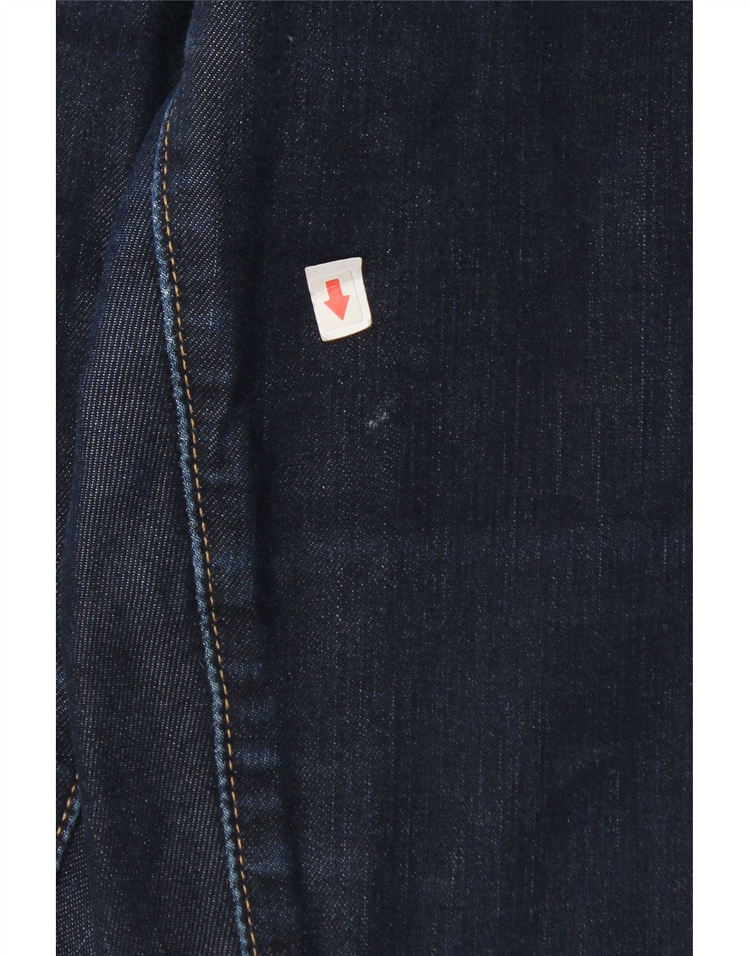 Jeans slim feminino Levi's W31 L27 algodão azul marinho