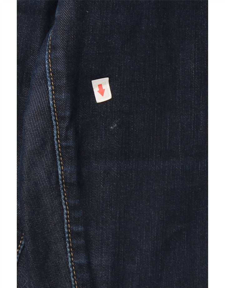 Jeans slim feminino Levi's W31 L27 algodão azul marinho