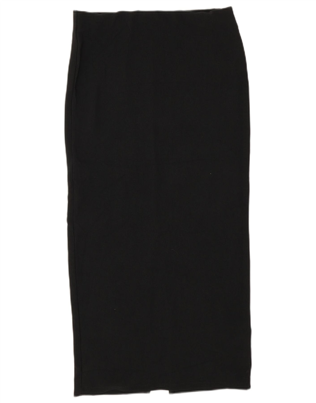 Zara Saia Midi Feminina Cintura Alta Grande W30 Poliéster Preto