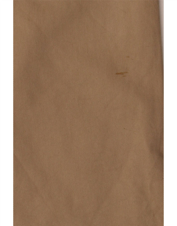 J. CREW Calça Chino Masculina Reta W31 L34 Algodão Bege