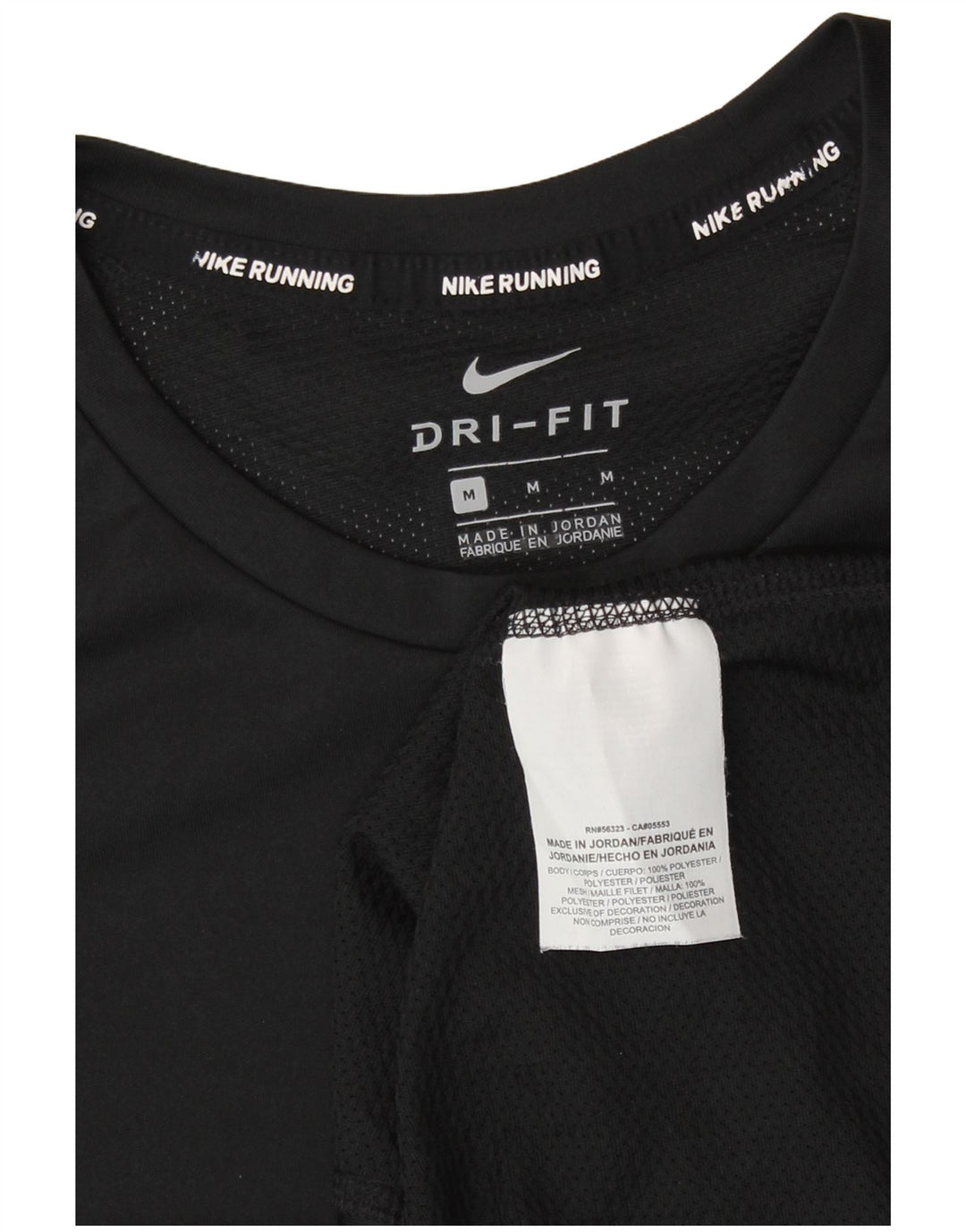 Camiseta Nike Masculina Dri Fit Top Médio Poliéster Preto