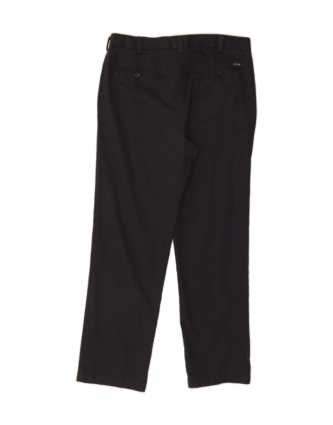 IZOD Mens Straight Chino Trousers W34 L32 Navy Blue Cotton Vintage Izod and Second-Hand Izod from Messina Hembry 