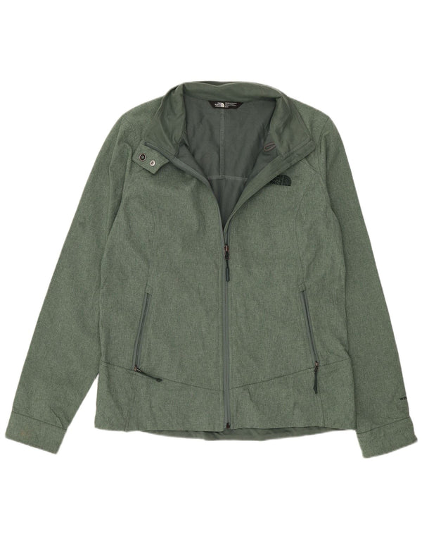 Jaqueta de treino feminina The North Face UK 14 poliéster verde médio
