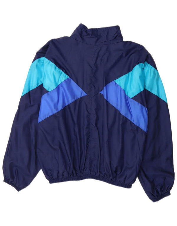 PUMA Mens Treino Top Jaqueta 2XL Azul Marinho Colourblock Algodão