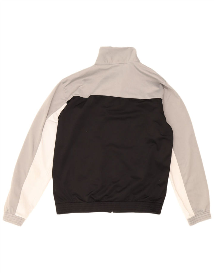 Jaqueta masculina Champion de poliéster grande colorblock preto