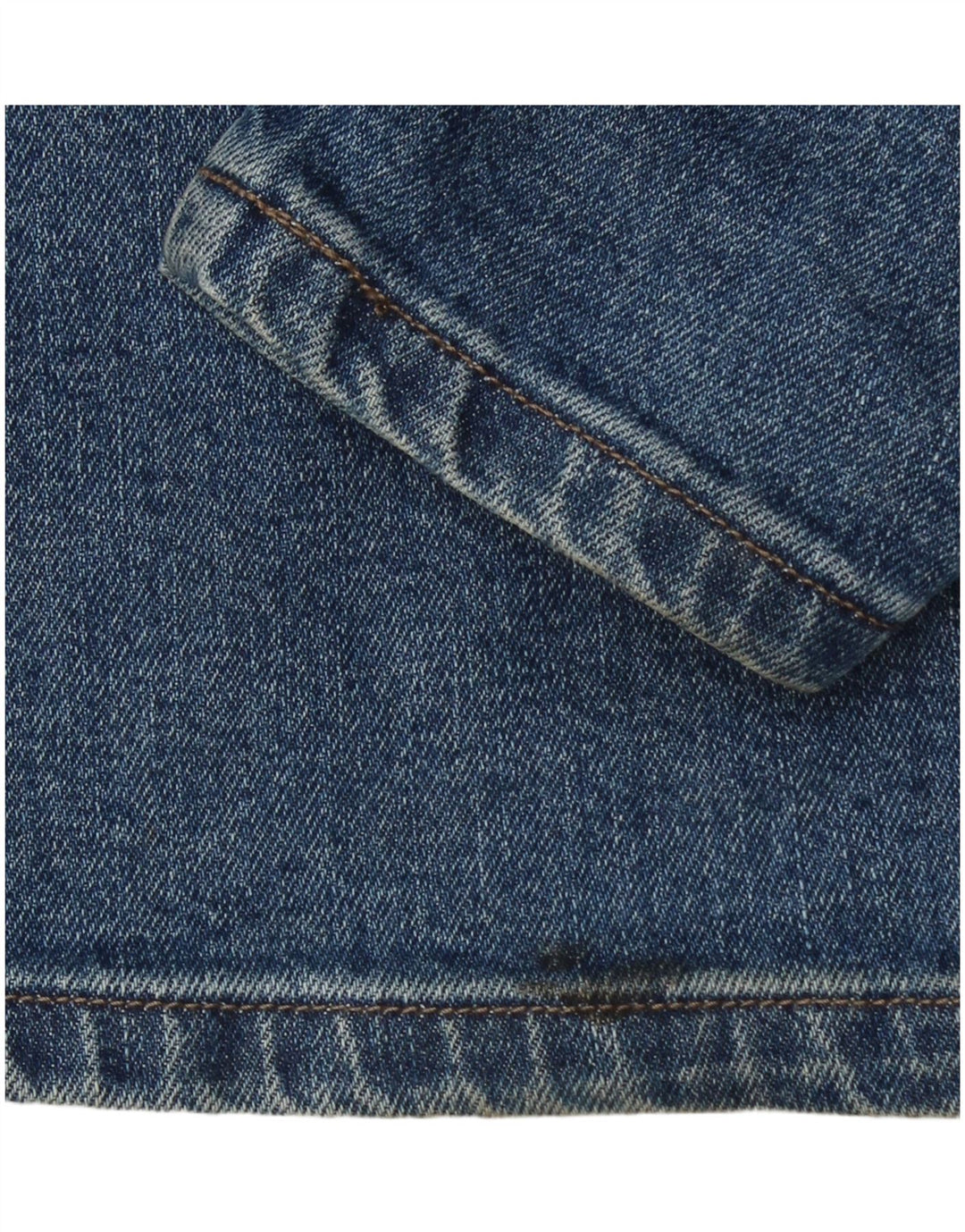 Calça jeans reta masculina WRANGLER regular fit W42 L30 algodão azul