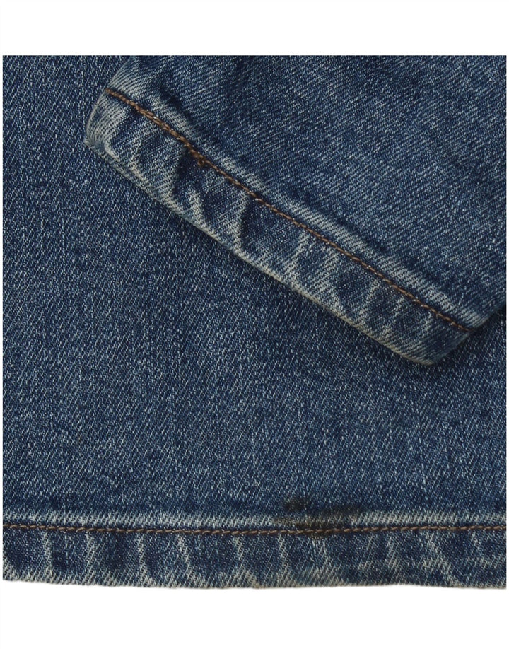 Calça jeans reta masculina WRANGLER regular fit W42 L30 algodão azul
