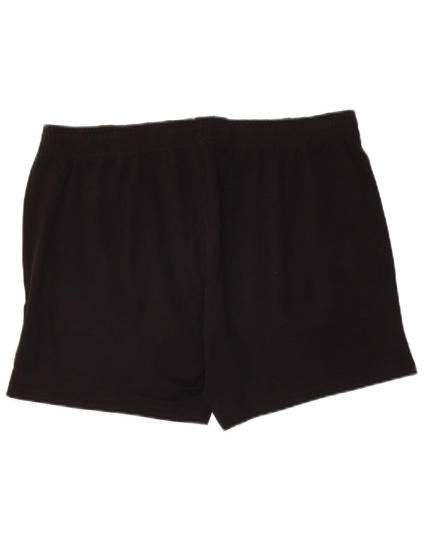 Shorts esportivos masculinos Bikkembergs grandes W34 algodão preto
