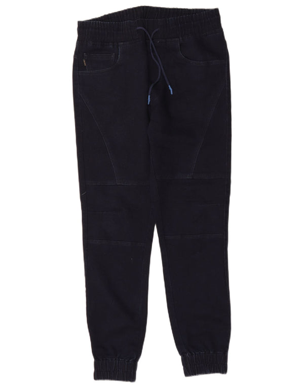 Zara Mens Joggers Slim Jeans W32 L28 Azul Marinho Algodão