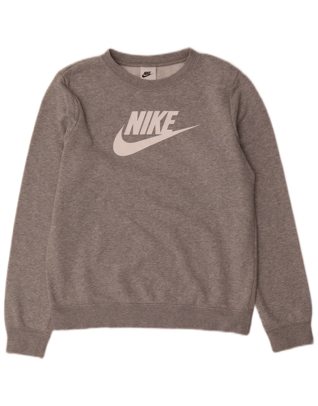 NIKE Mens Graphic Moletom Jumper XS Cinza