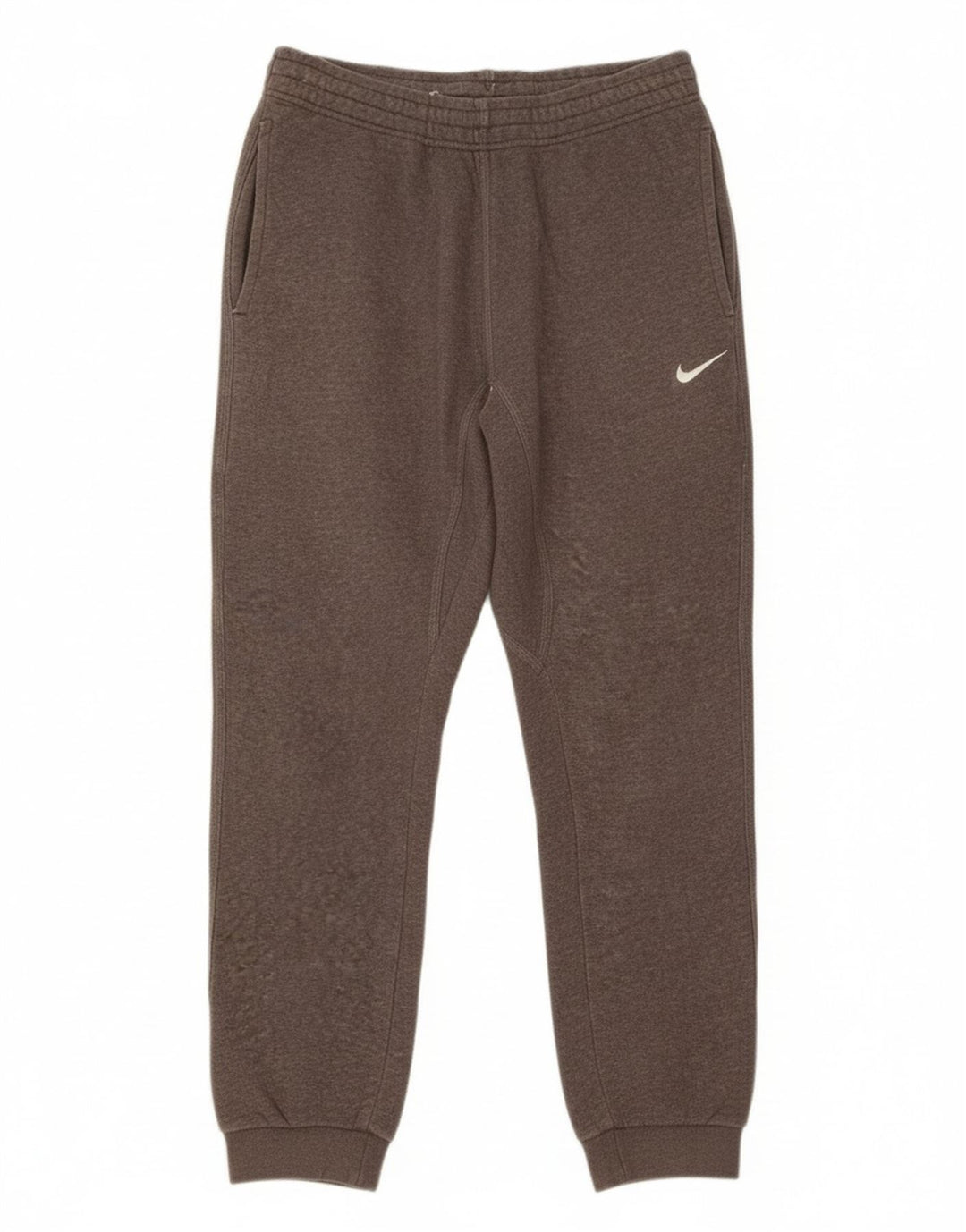Calça de treino masculina NIKE Joggers pequeno cinza algodão