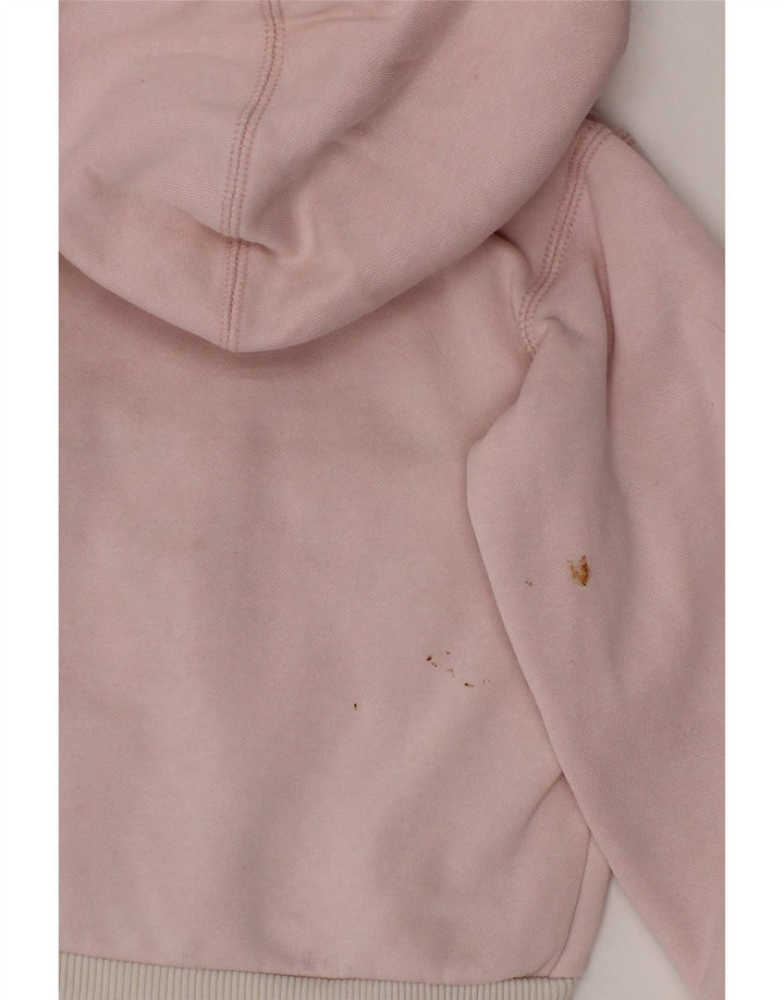 Suéter PUMA para bebês meninas com capuz e zíper 18-24 meses algodão colorblock rosa