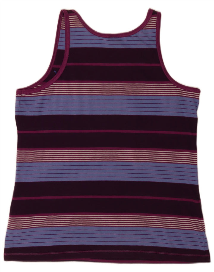 Colete feminino Puma UK 16 grande poliéster listrado multicolorido esportivo