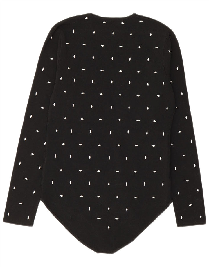 Macacão feminino Zara UK 14 grande viscose preta