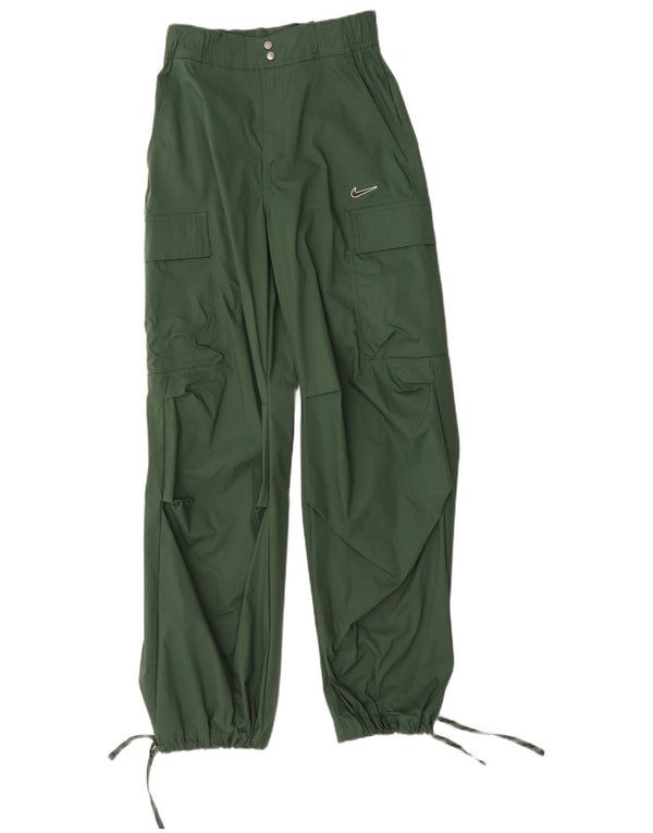 Nike Mens Joggers Cargo Calças XS W26 L31 Algodão Verde