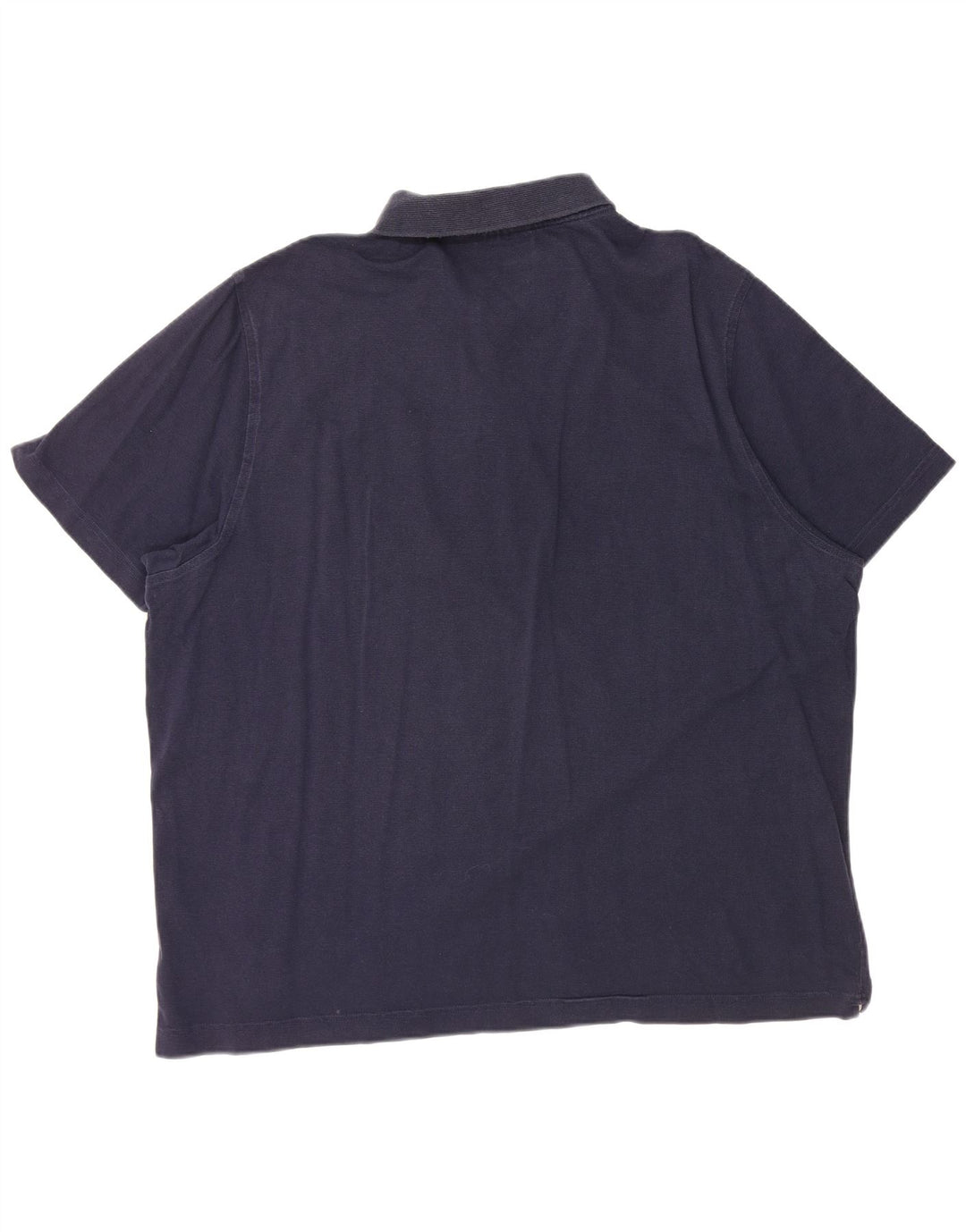 Camisa polo masculina LACOSTE tamanho 8 3XL algodão azul marinho