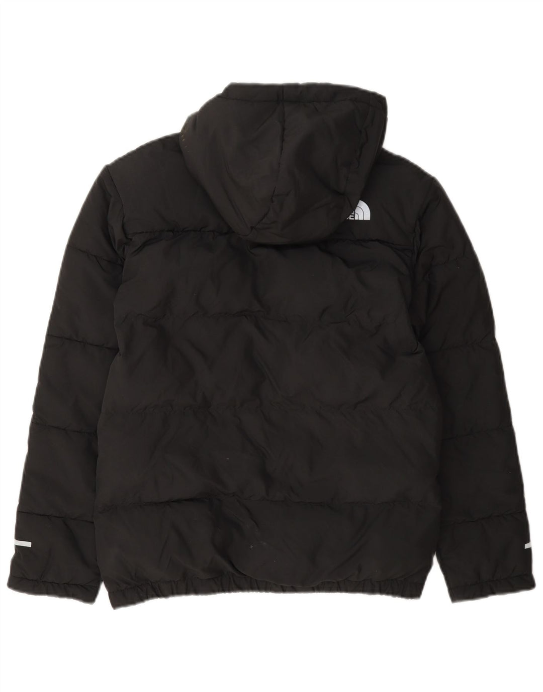 Casaco acolchoado com capuz The North Face Boys 14-15 anos XL preto poliéster