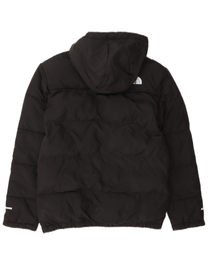 Casaco acolchoado com capuz The North Face Boys 14-15 anos XL preto poliéster
