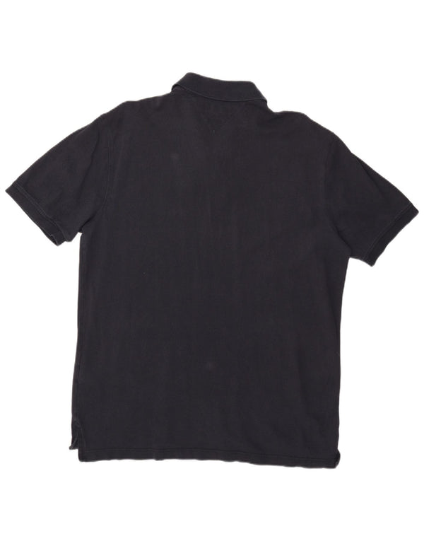 Camisa polo masculina Tommy Hilfiger Regular Fit 2XL algodão azul marinho