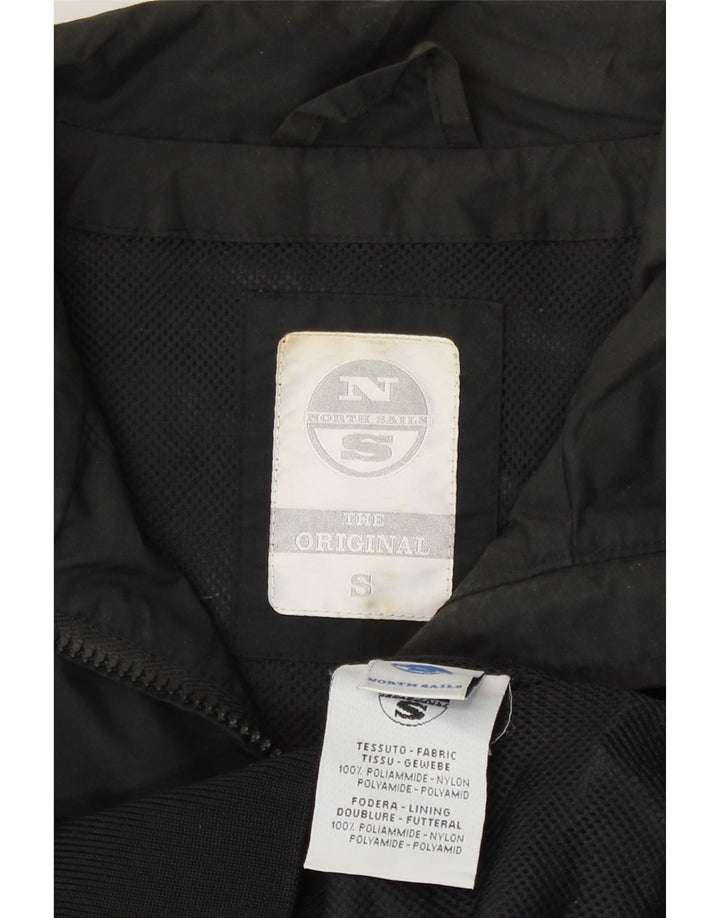 Jaqueta bomber masculina North Sails UK 36 pequena poliamida preta