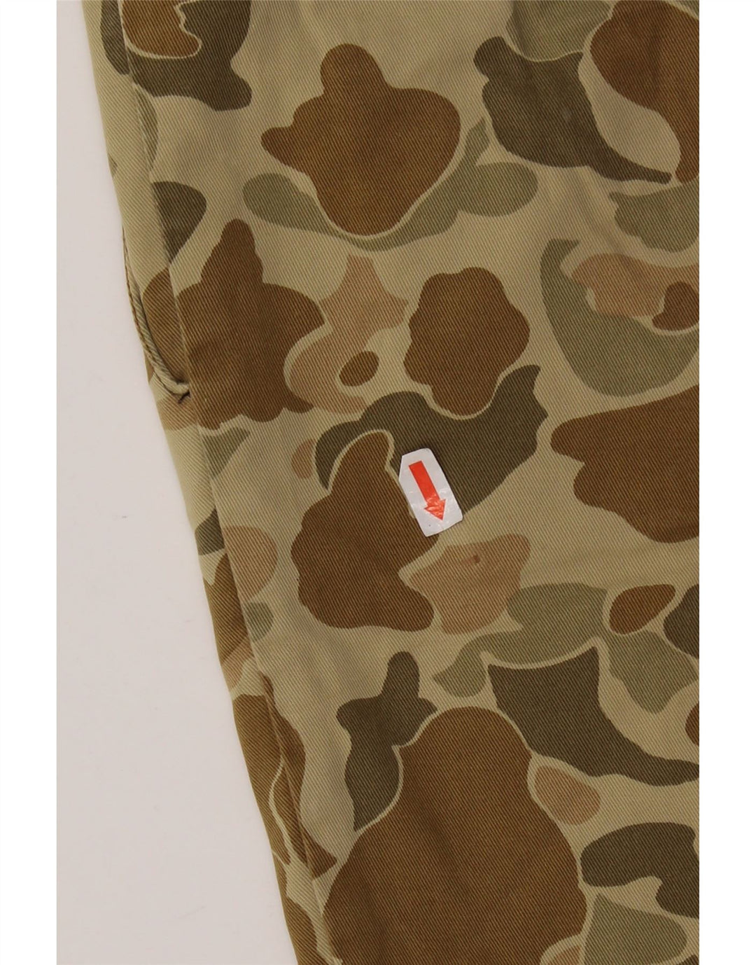 Bermuda masculina CARHARTT Chino Shorts W32 médio cáqui algodão camuflado