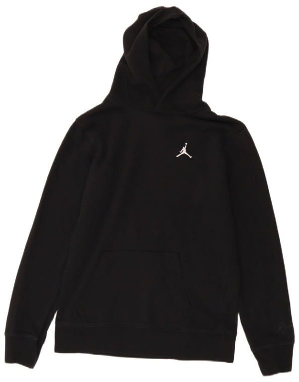 Jordan Boys Hoodie Jumper 13-14 Anos XL Preto Algodão