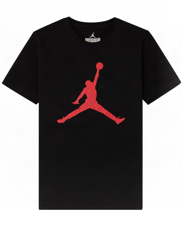 Camiseta feminina Jordan com estampa gráfica UK 12 algodão preto médio