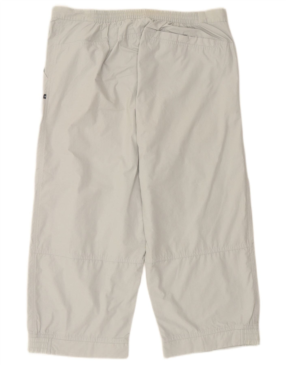 Calça de treino masculina ADIDAS Graphic Capri cinza médio poliéster