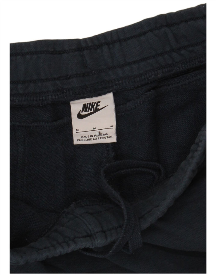 Shorts esportivos gráficos masculinos Nike médio azul marinho algodão