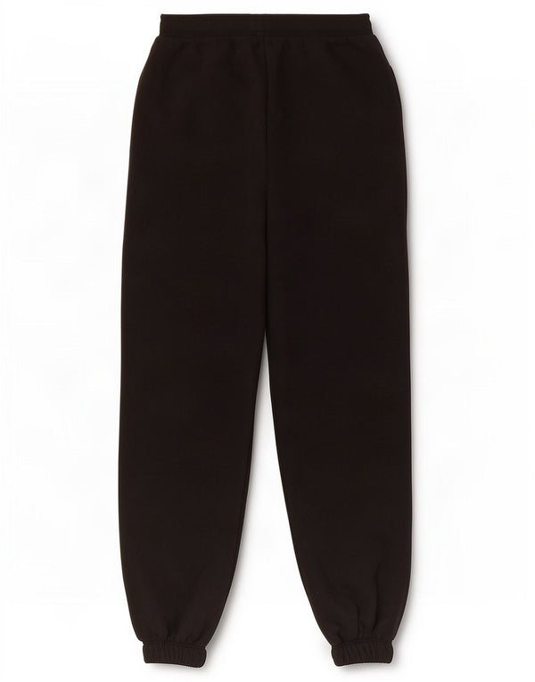 Calça de treino feminina Ellesse Joggers UK 12 médio preto algodão