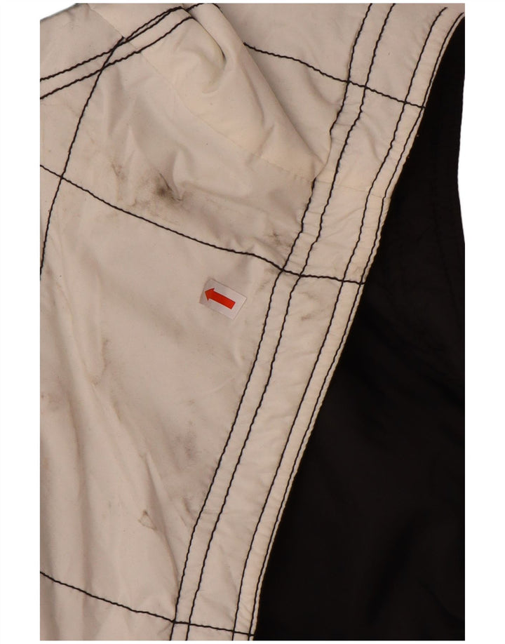 Colete masculino acolchoado de ajuste solto KILLTEC UK 40 grande bloco colorido branco