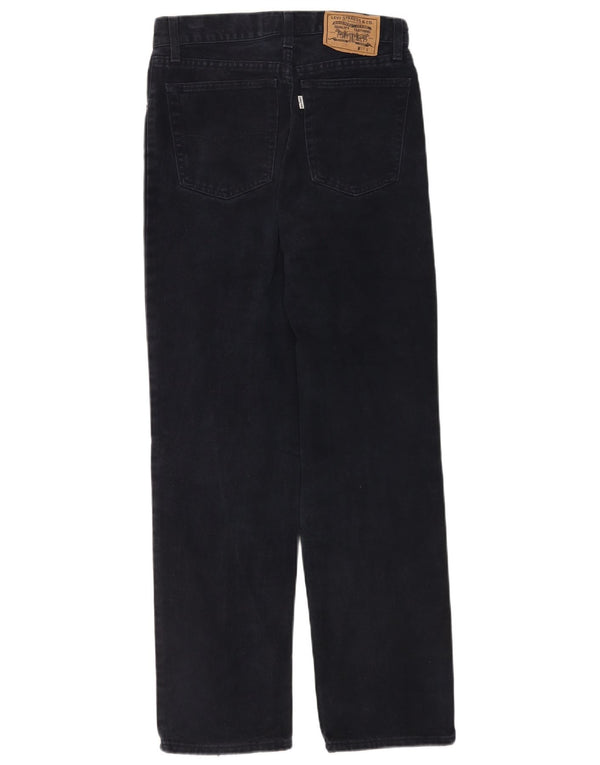 Levi's Mens Straight Jeans W30 L32 Navy Blue Cotton