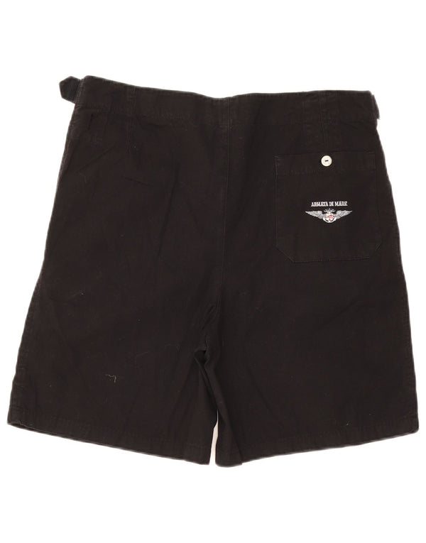 Shorts casuais masculinos Armata Di Mare IT 52 XL W32 preto