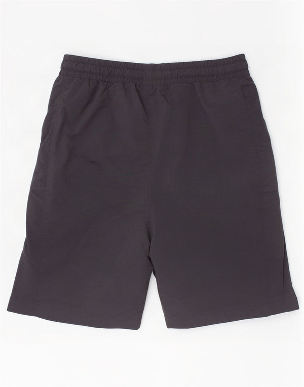 Shorts esportivos Converse Boys 13-14 anos XL preto poliéster