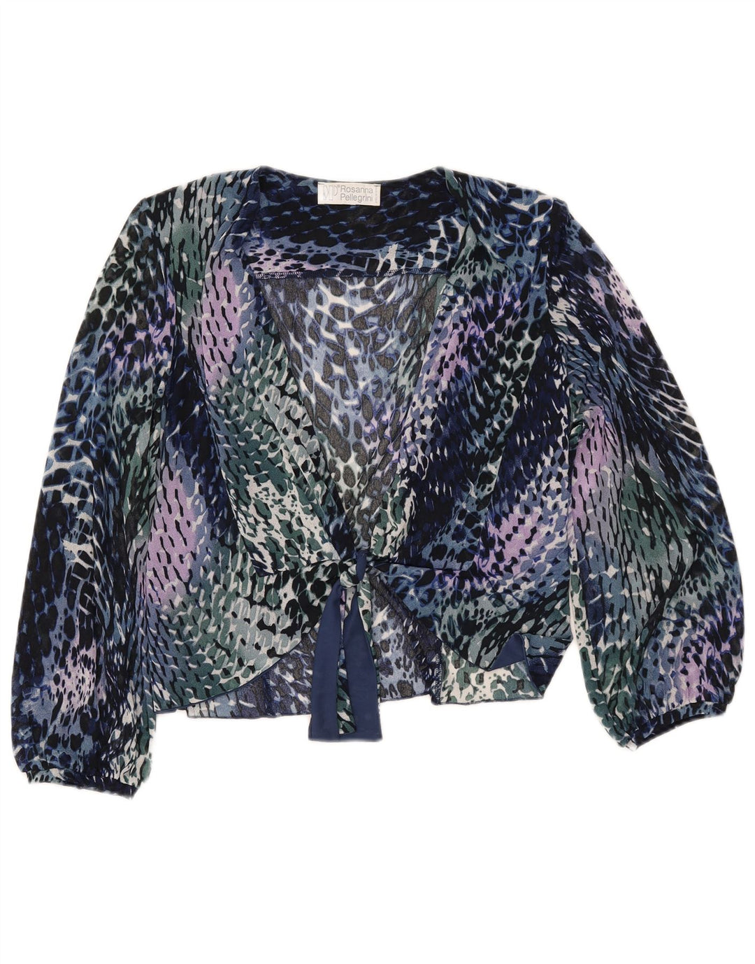 Blusa feminina ROSANNA PELLEGRINI UK 14 média multicolorida