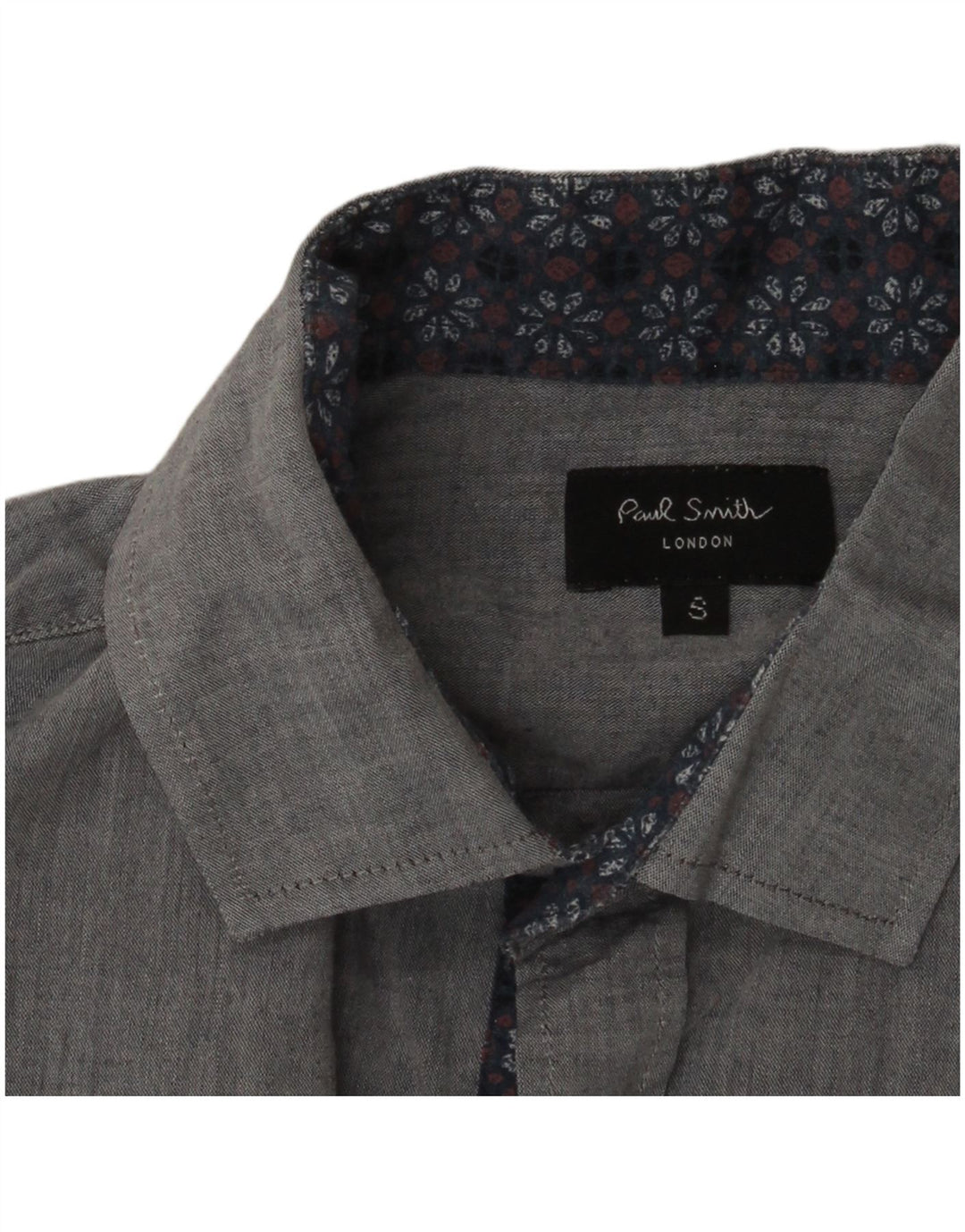 Camisa masculina Paul Smith pequena cinza