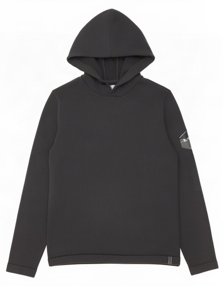 Jack & Jones moletom com capuz masculino pequeno algodão cinza