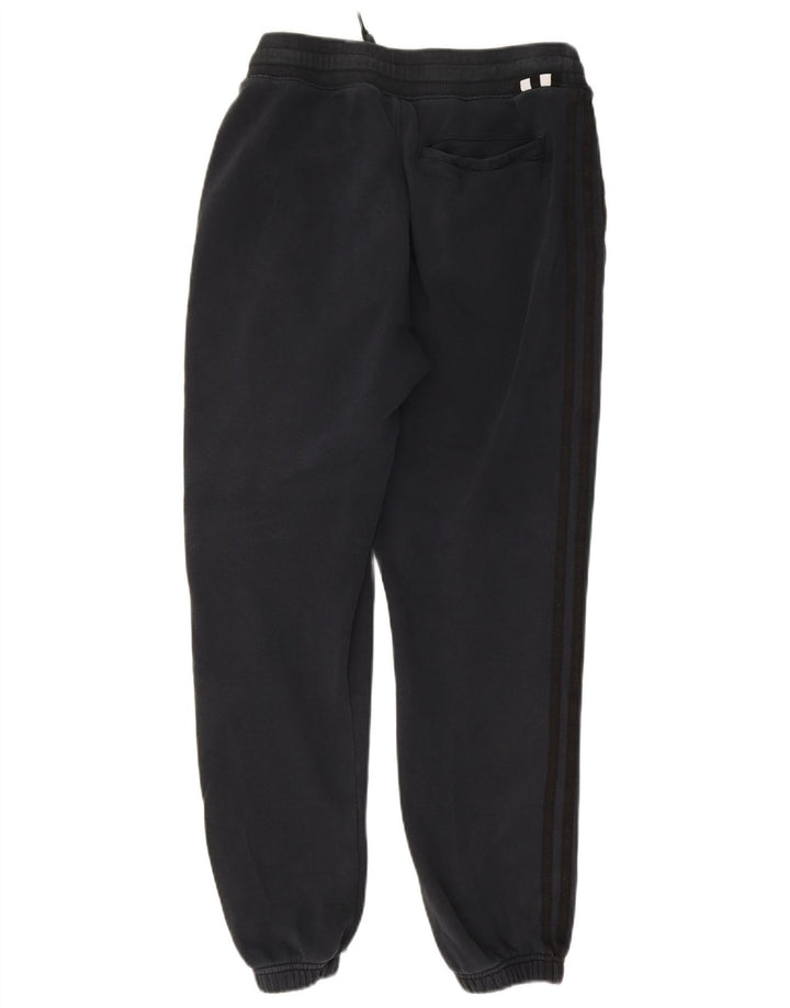 Adidas Mens Treino Calças Joggers Médio Azul Marinho Algodão