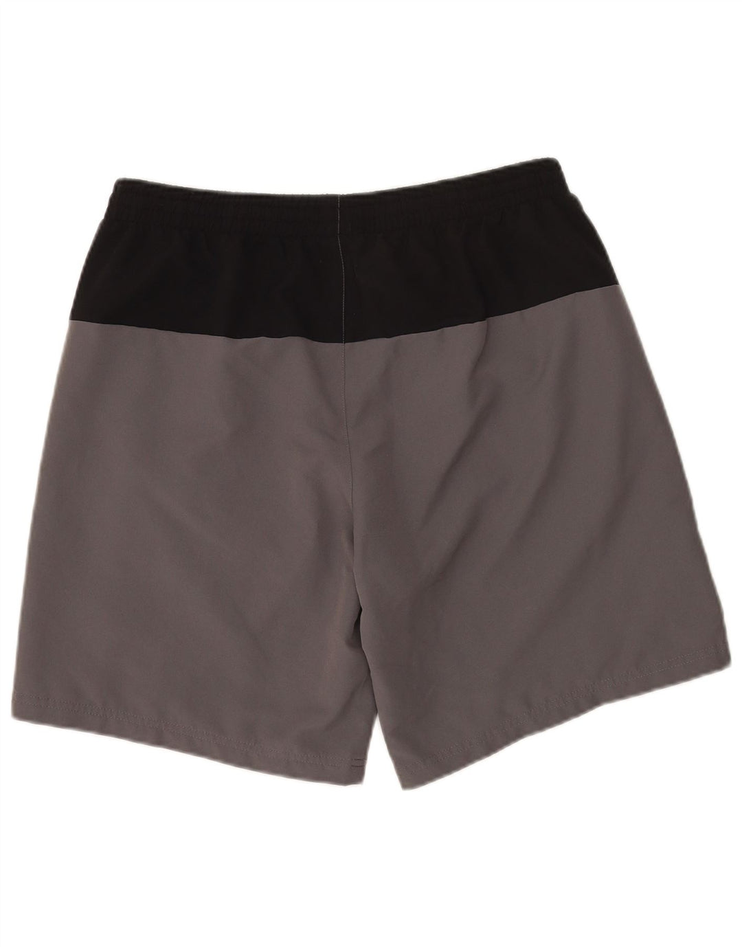 Adidas Mens Sport Shorts Grande Cinza Colorblock Poliéster